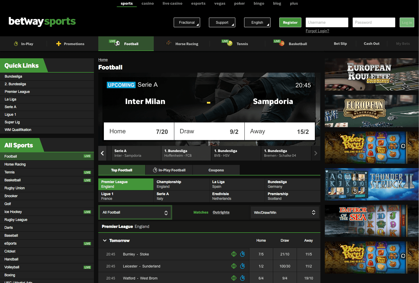 Betway Sports